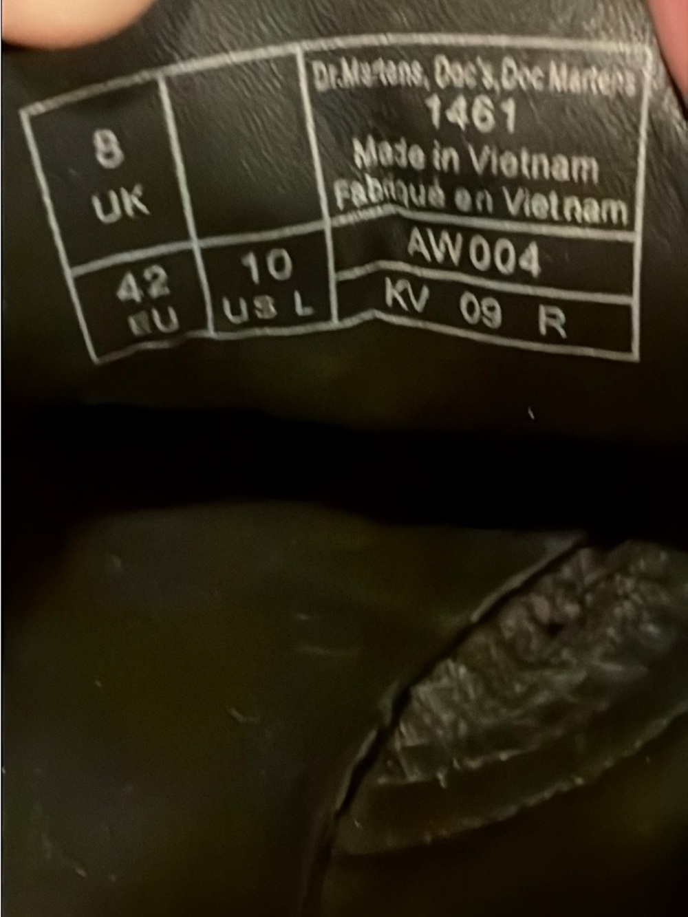 DR. MARTENS 1461 VINTAGE OXFORD SHOES - Picture 5 of 6